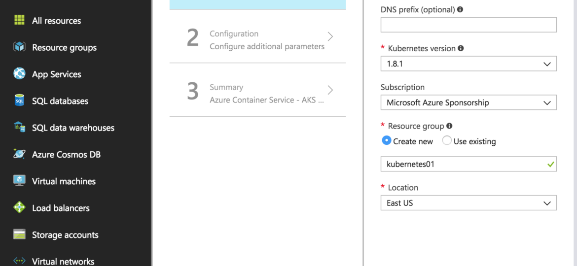 kubernetes cluster on azure